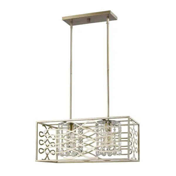 The Brax 2-Light Pendant offers a sleek, compact design perfect for smaller spaces or clustered installations. Its washed gold finish adds warmth while maintaining a modern aesthetic, making it versatile across contemporary and transitional interiors.