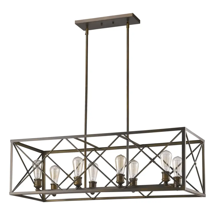 Brooklyn 8-Light Island Pendant