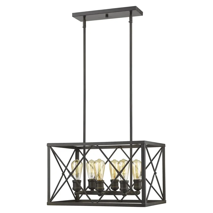 Brooklyn 6-Light Pendant - Image 2