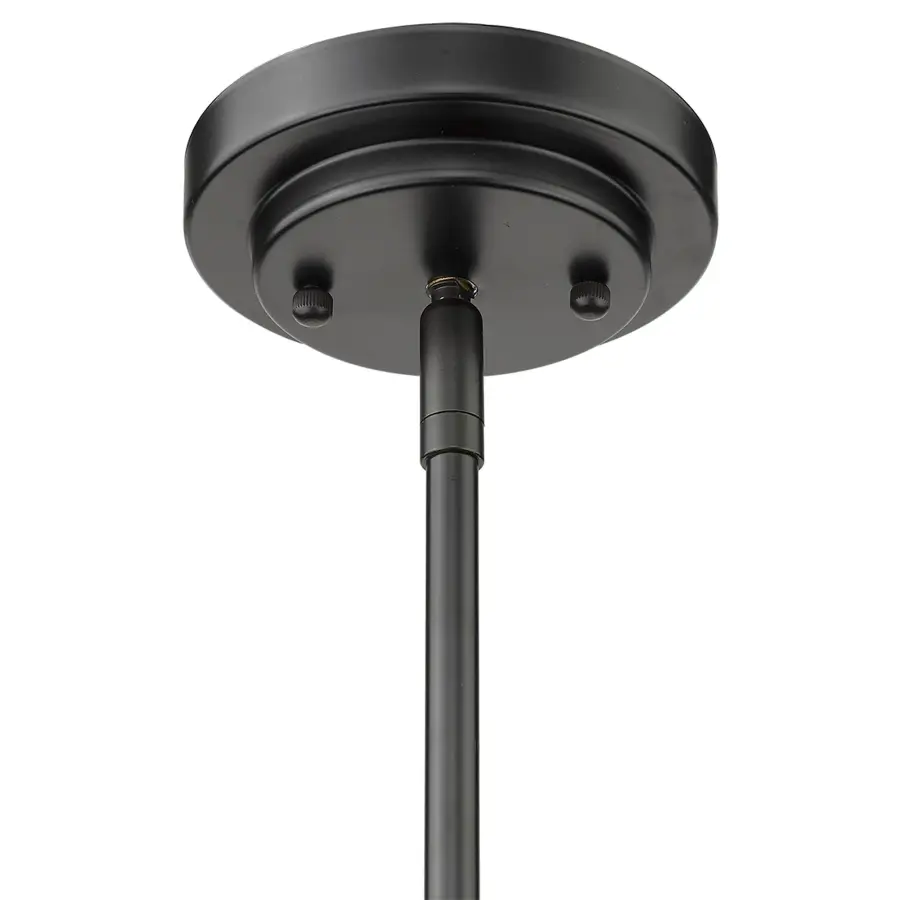 Amoret 5-Light Convertible Pendant in Matte Black - Image 7