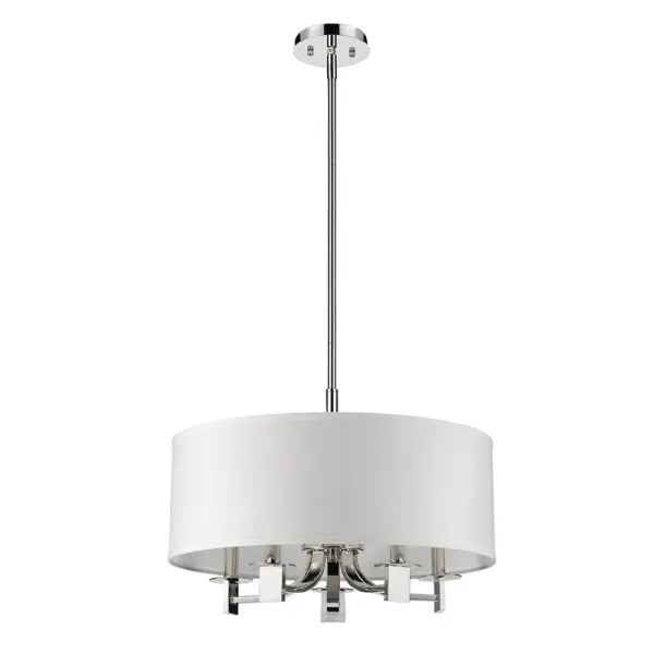 Elegant 5-Light Pendant with Versatile Transitional Design - Image 1