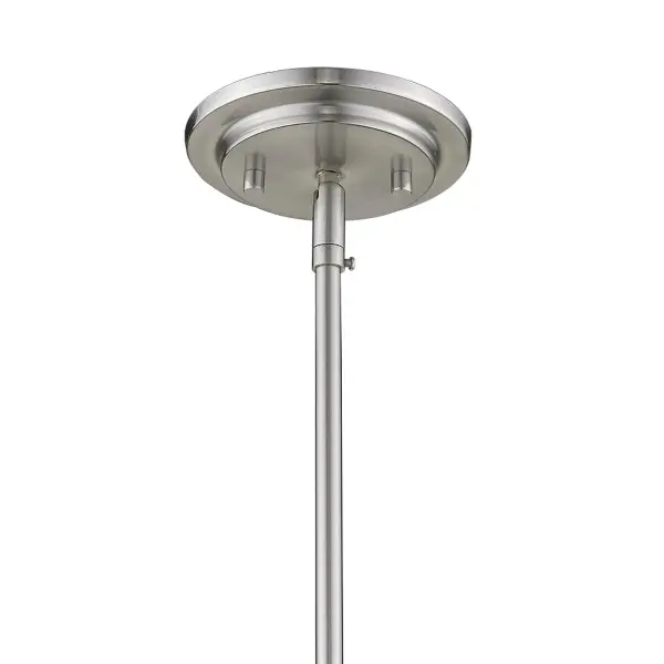 Kassian 1-Light Pendant in Satin Nickel - Image 5