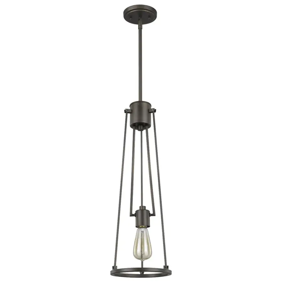 Jade 1-Light Pendant in Oil Rubbed Bronze