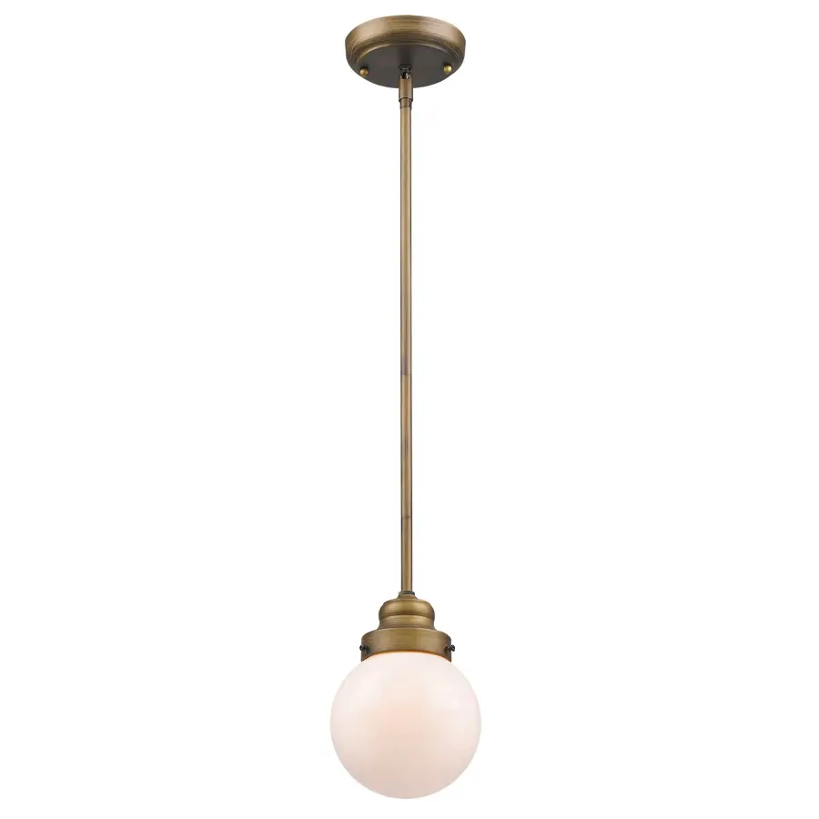 Portsmith 1-Light Pendant in Raw Brass - Image 2