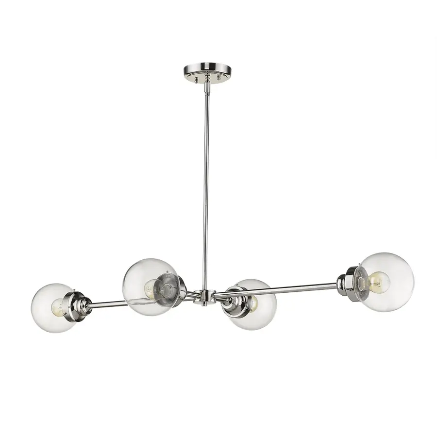Elegant Linear Pendant Perfect for Kitchen Islands and Dining Tables - Image 1