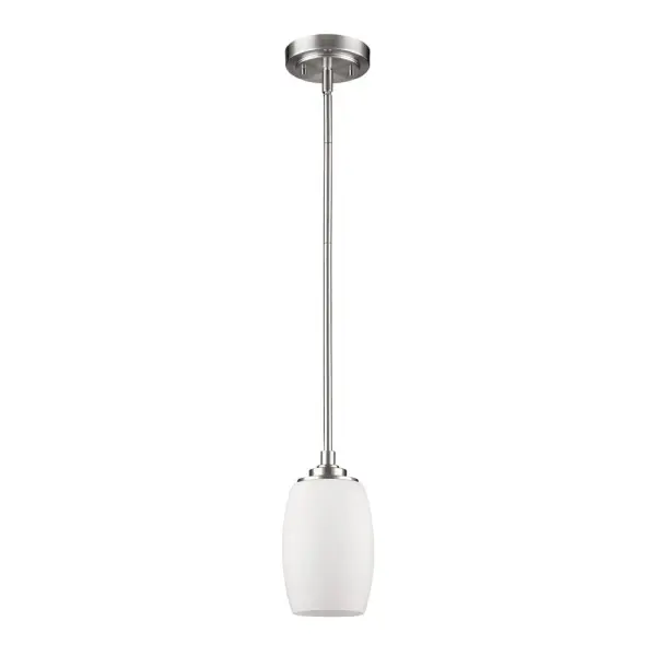 Sophia 1-Light Mini Pendant in Satin Nickel