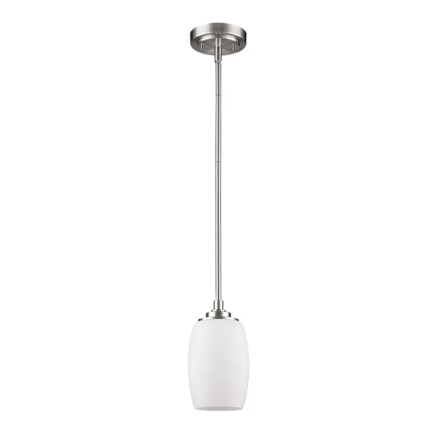 Sophia 1-Light Mini Pendant in Satin Nickel