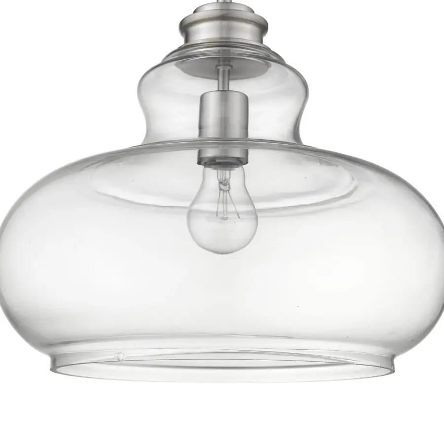 Torrel 1-Light Pendant in Satin Nickel - Image 5