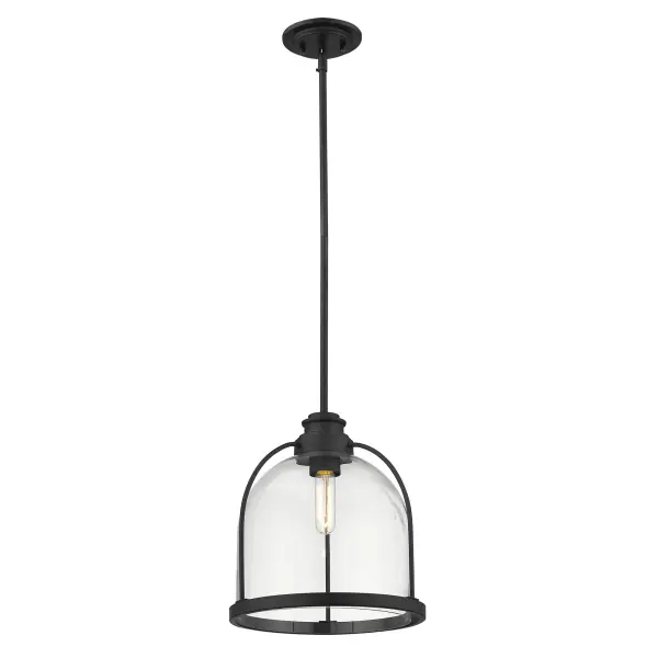 Stanton 1-Light Pendant in Matte Black - Image 3