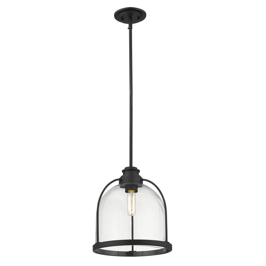 Stanton 1-Light Pendant in Matte Black - Image 3