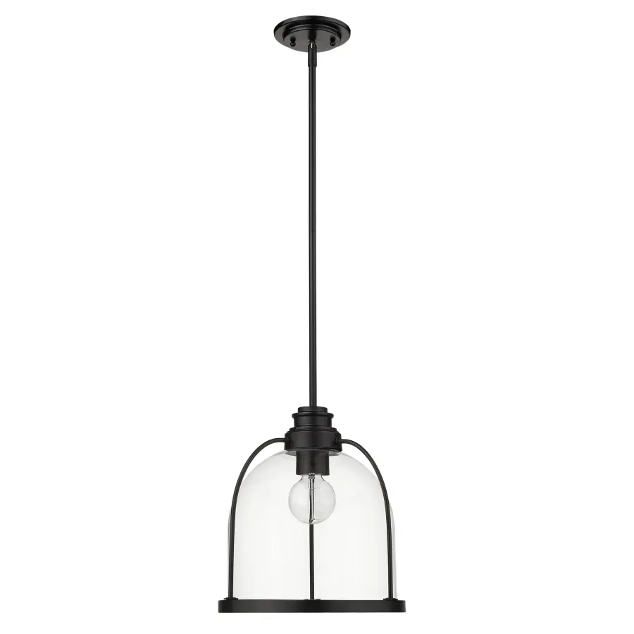 Stanton 1-Light Pendant in Matte Black - Image 5