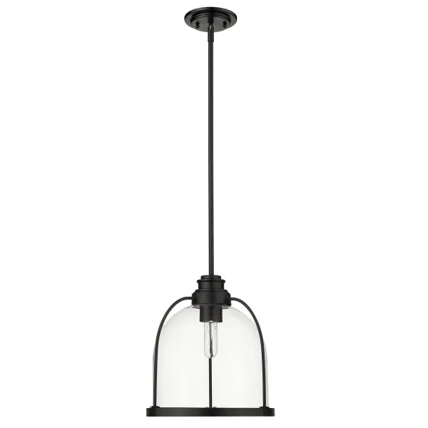 Stanton 1-Light Pendant in Matte Black - Image 6
