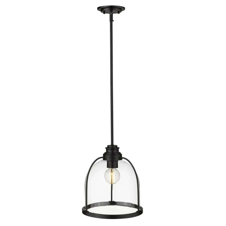 Stanton 1-Light Pendant in Matte Black - Image 8