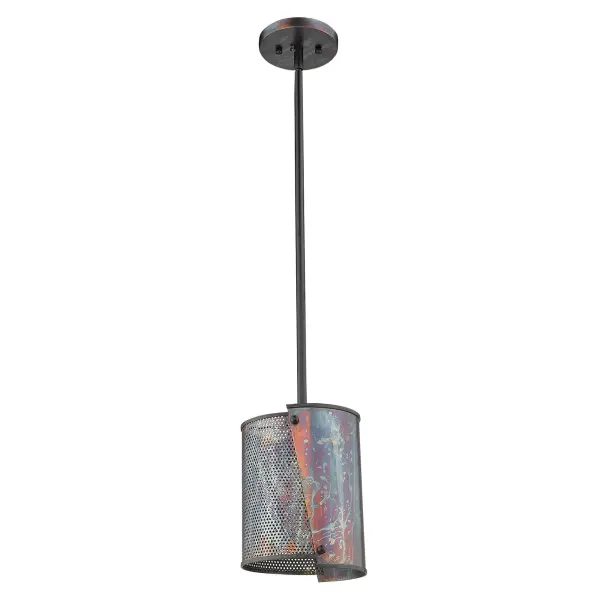 Ryker 1-Light Pendant in Bronze Patina - Image 1