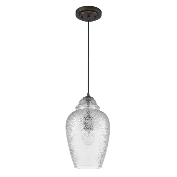 Brielle 1-Light Mini Pendant in Oil Rubbed Bronze