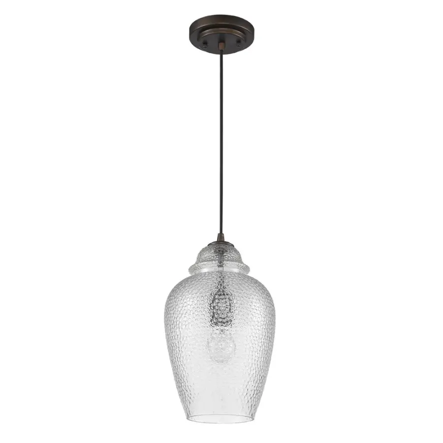 Brielle 1-Light Mini Pendant in Oil Rubbed Bronze