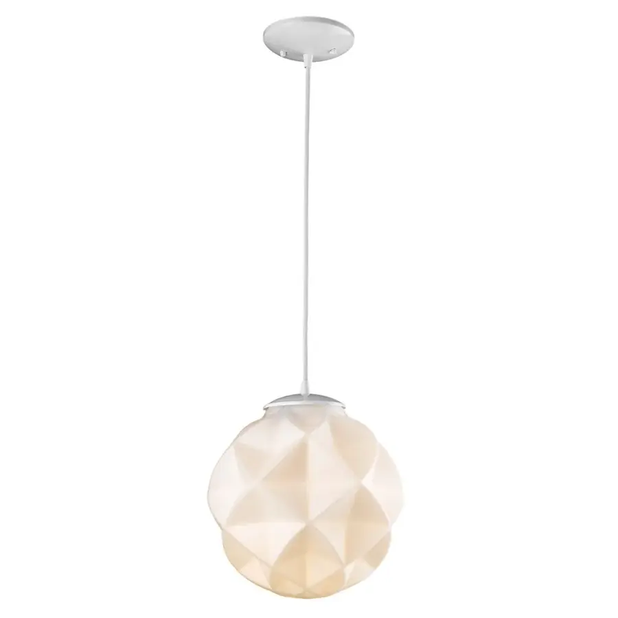 Nova 1-Light Mini Pendant in White - Image 2