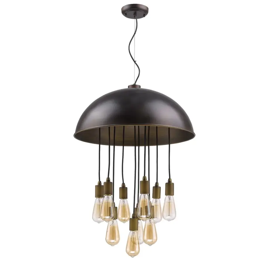 Keough 10-Light Pendant in Oil Rubbed Bronze