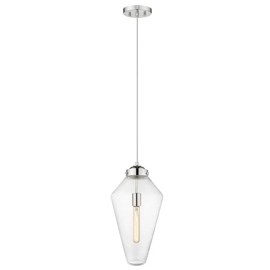 Ballina 1-Light Mini-Pendant in Polished Nickel - Image 3