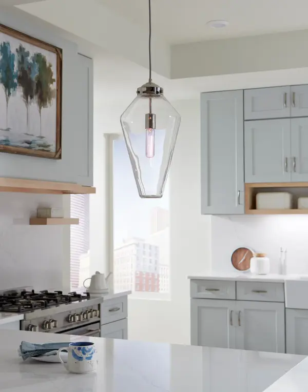 Ballina 1-Light Mini-Pendant in Polished Nickel - Image 5
