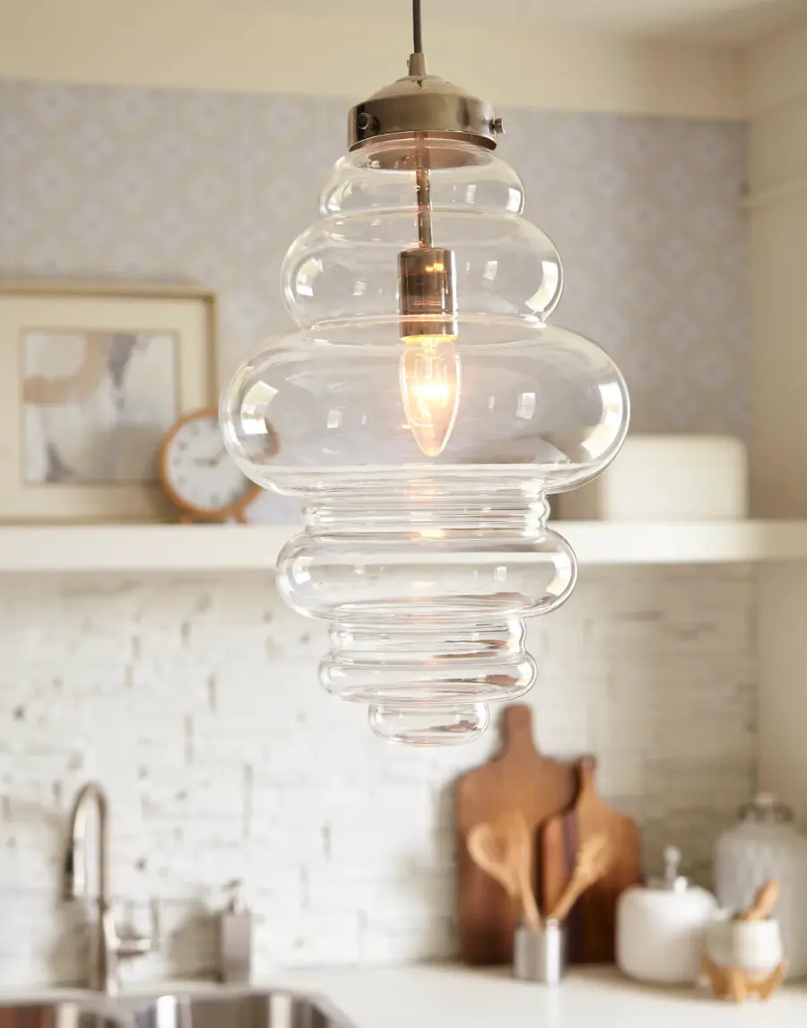 Ballina 1-Light Mini Pendant in Polished Nickel - Image 5