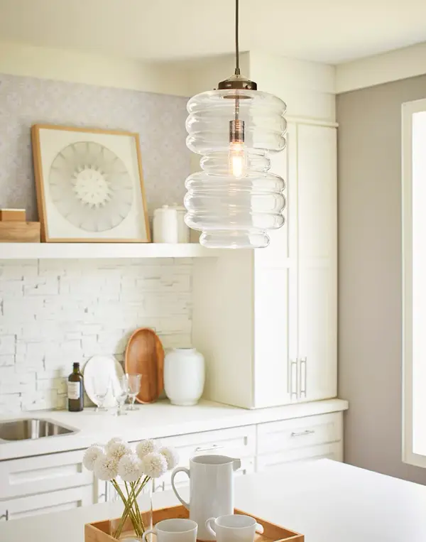 Ballina 1-Light Mini Pendant in Polished Nickel - Image 5