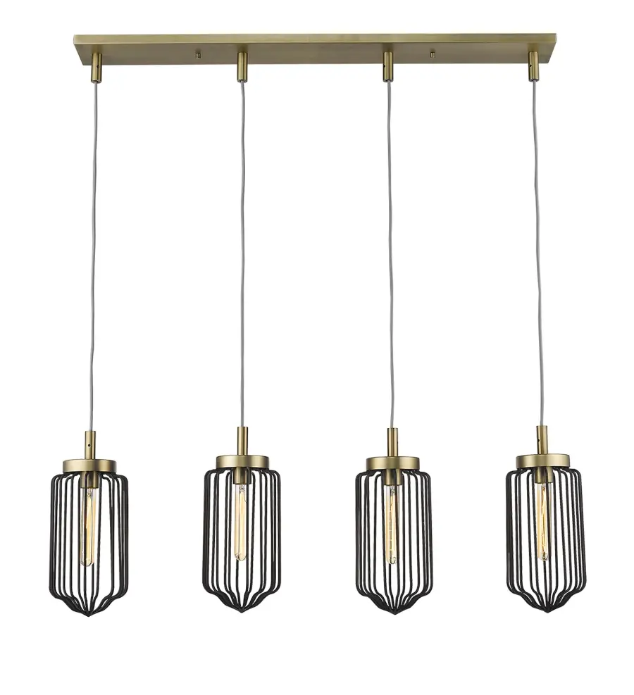 Elegant Linear Pendant Perfect for Kitchen Islands and Dining Tables - Image 2