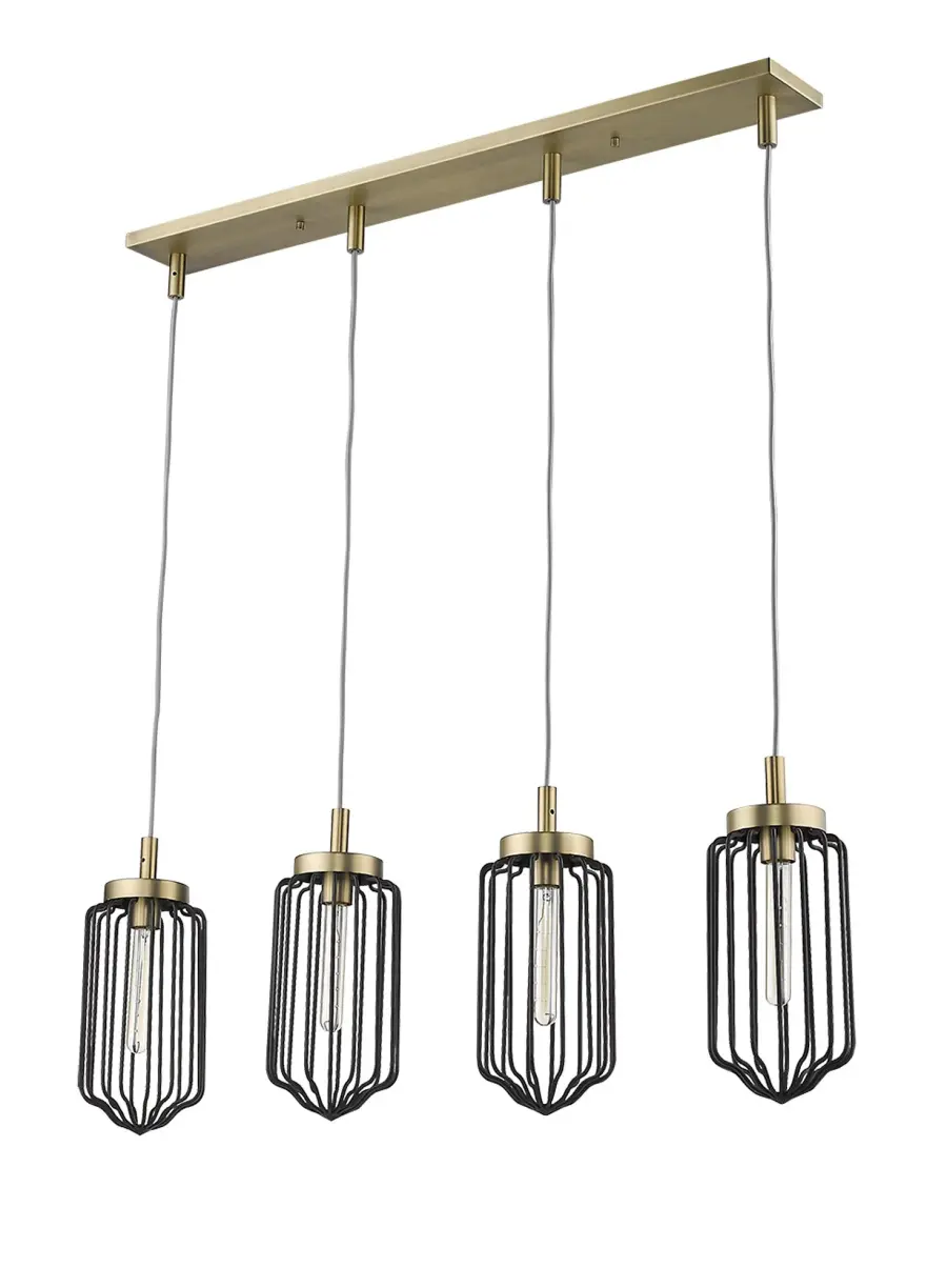 Elegant Linear Pendant Perfect for Kitchen Islands and Dining Tables - Image 5