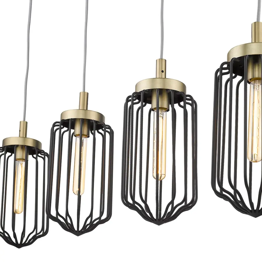 Elegant Linear Pendant Perfect for Kitchen Islands and Dining Tables - Image 7