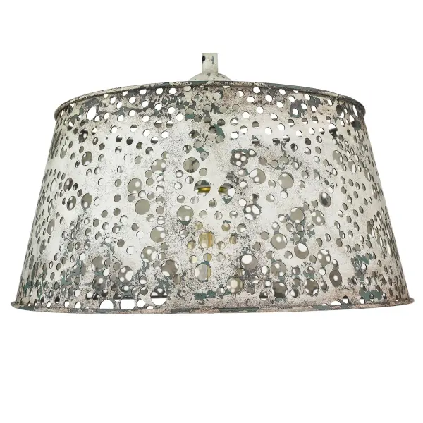 Iris 1-Light Pendant in Antique Iron - Image 4