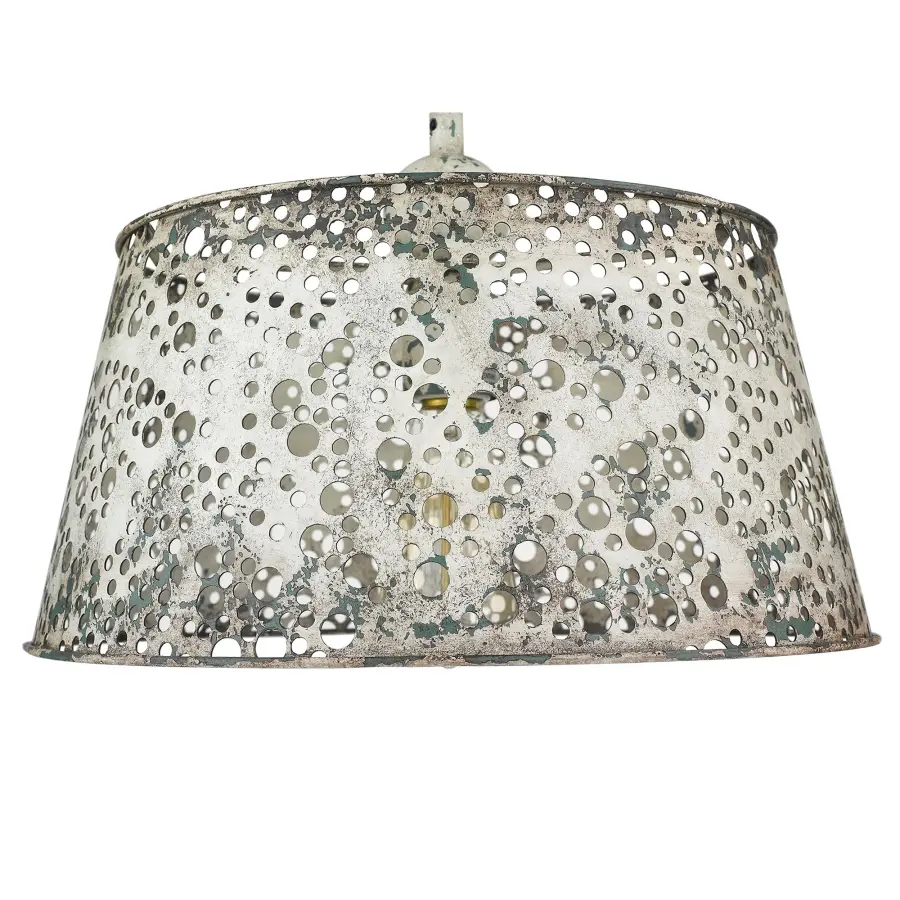 Iris 1-Light Pendant in Antique Iron - Image 4