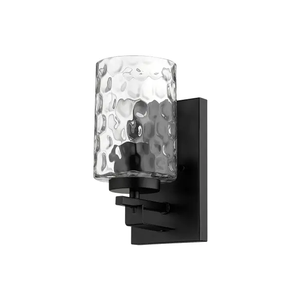 Livvy 1-Light Sconce in Matte Black - Image 1