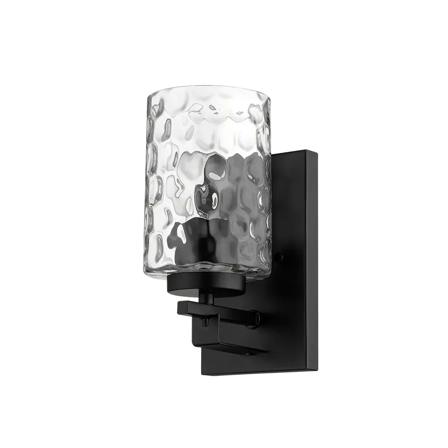 Livvy 1-Light Sconce in Matte Black - Image 1