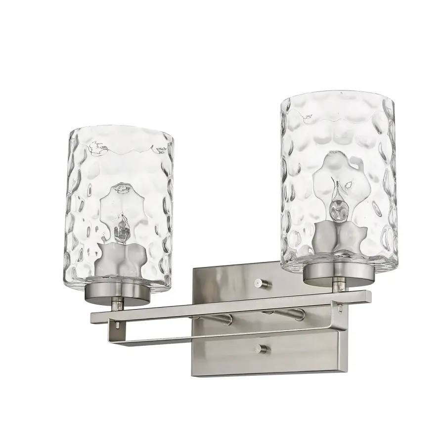 Livvy 2-Light Vanity in Satin Nickel - Image 1