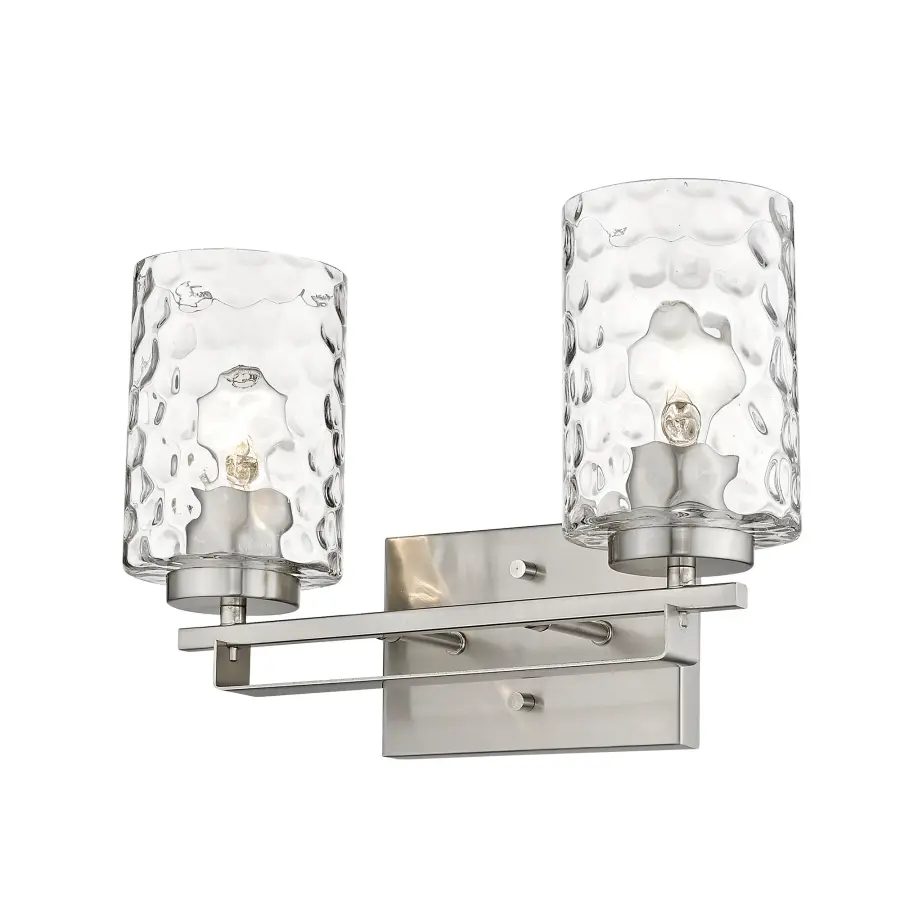 Livvy 2-Light Vanity in Satin Nickel - Image 2