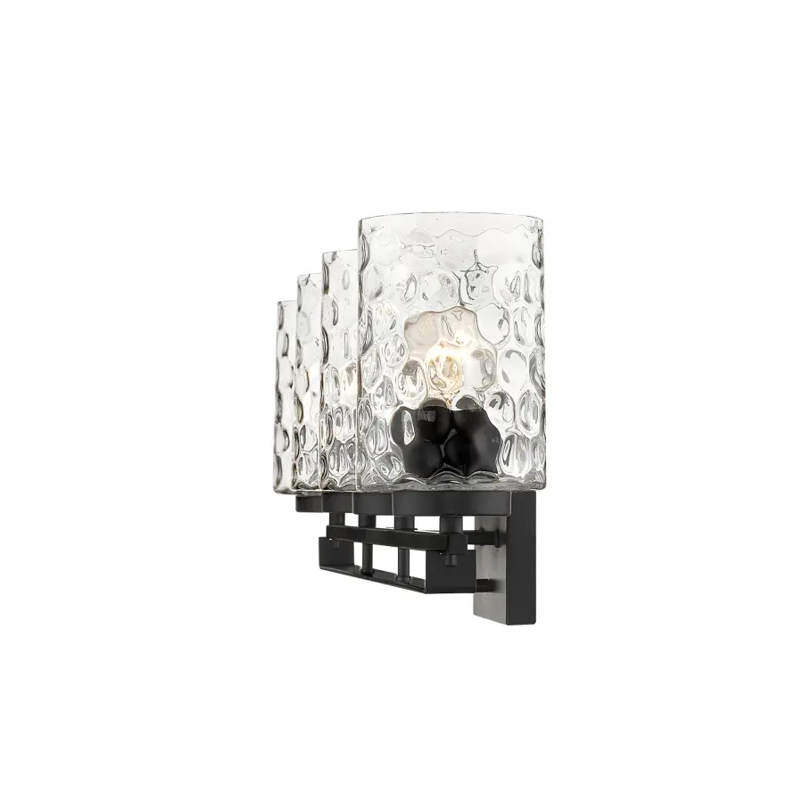 Livvy 4-Light Vanity in Matte Black - Image 5
