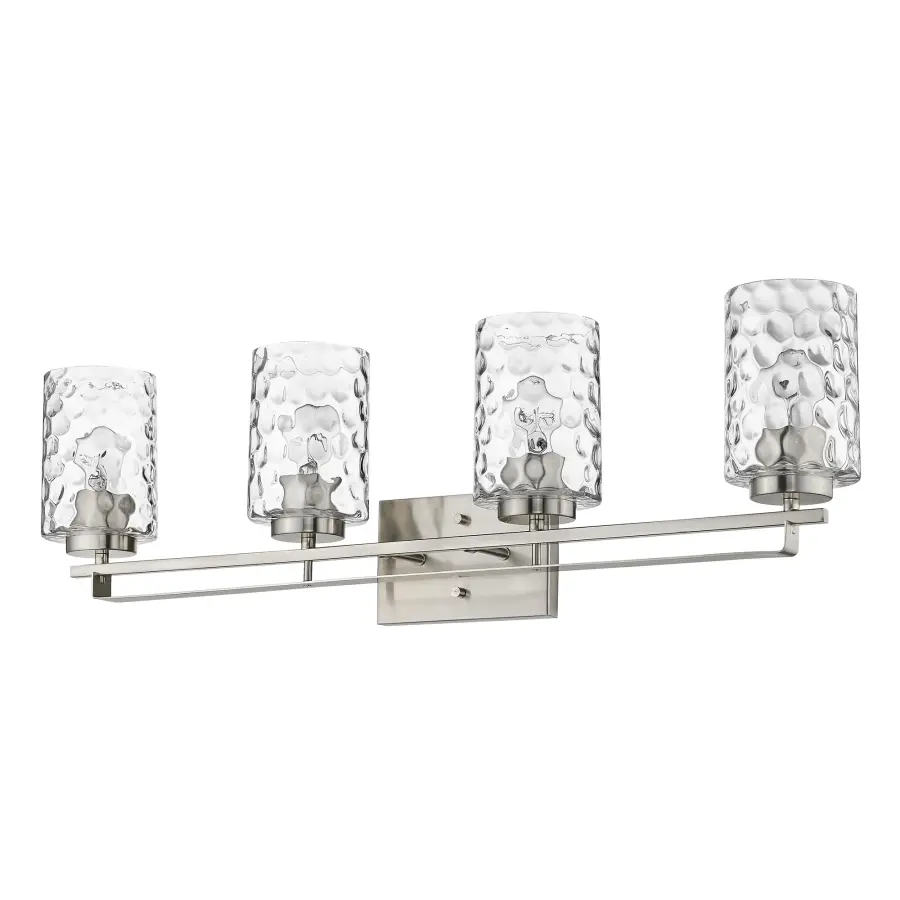 Livvy 4-Light Vanity in Satin Nickel - Image 1