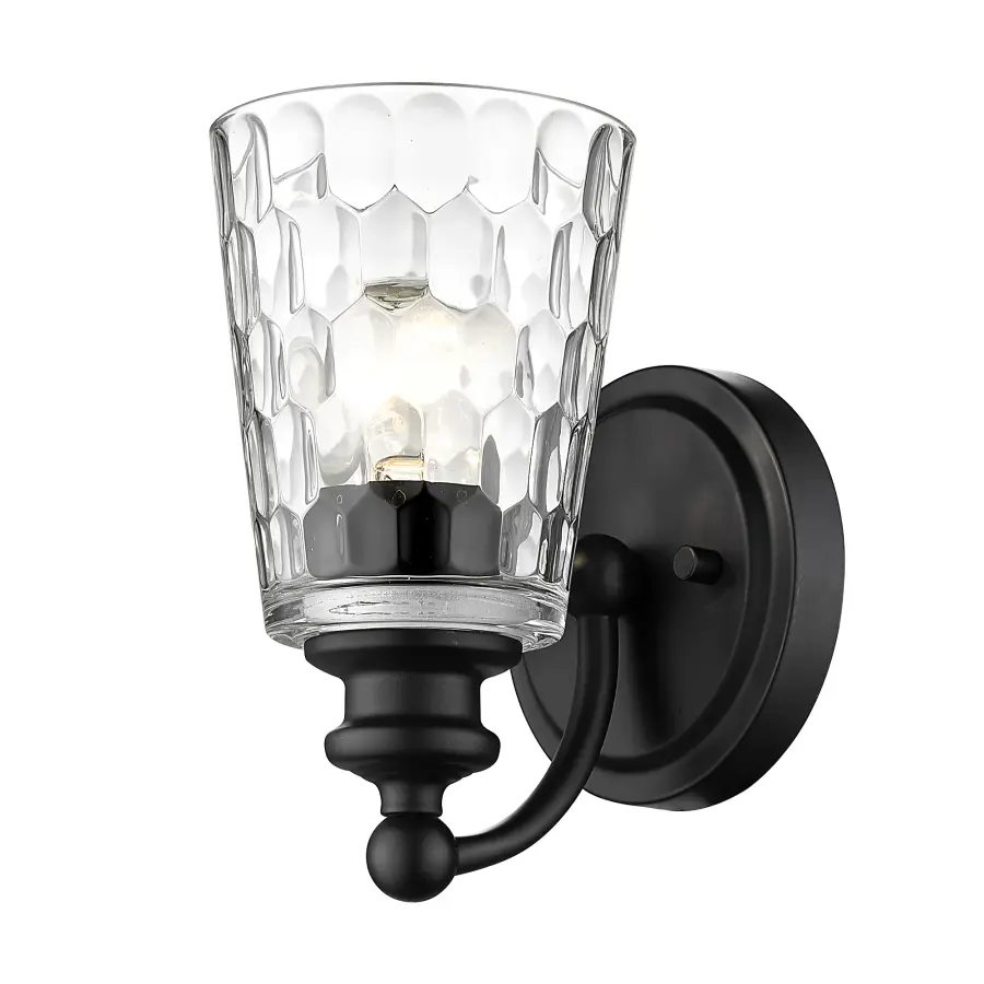 Mae 1-Light Sconce in Matte Black - Image 2