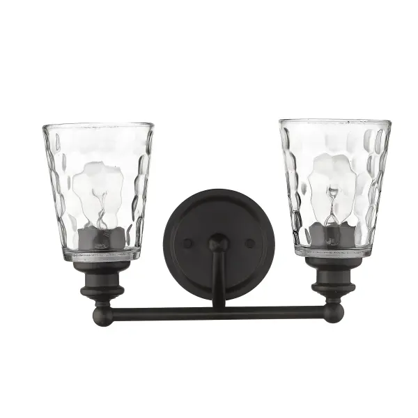 Mae 2-Light Vanity Sconce in Oil-Rubbed Bronze - Image 3