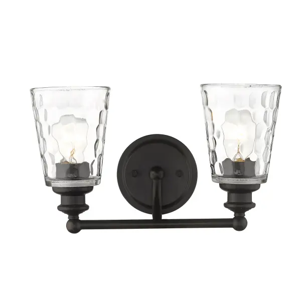 Mae 2-Light Vanity Sconce in Oil-Rubbed Bronze - Image 4