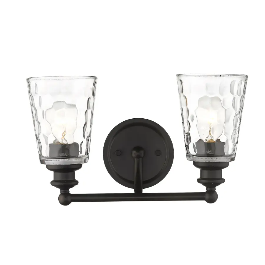 Mae 2-Light Vanity Sconce in Oil-Rubbed Bronze - Image 4