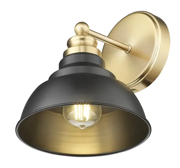 Compact Modern Wall Sconce with Industrial Edge - Image 3