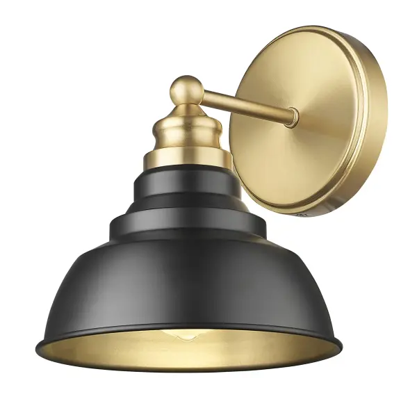 Compact Modern Wall Sconce with Industrial Edge - Image 4