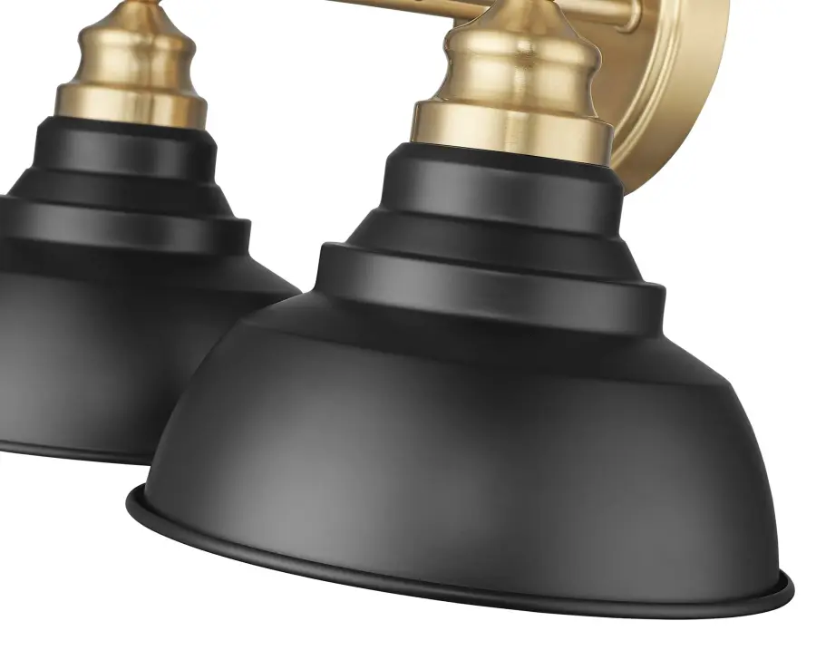 Modern Two-Light Wall Sconce with Bold Matte Black Finish - Image 7