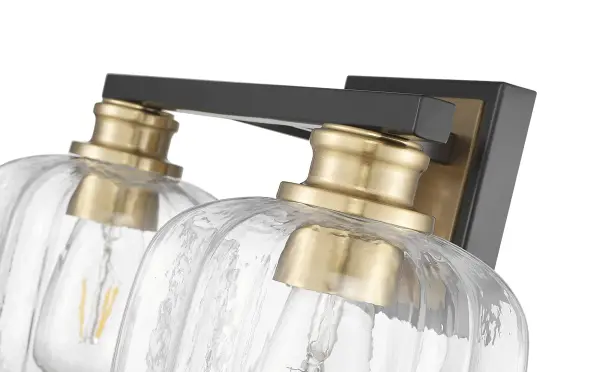 Oxley 2-Light Wall Sconce in Matte Black - Image 8