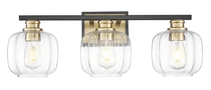 Oxley 3-Light Wall Sconce in Matte Black - Image 2