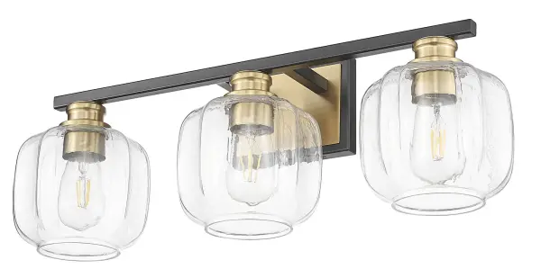Oxley 3-Light Wall Sconce in Matte Black - Image 5