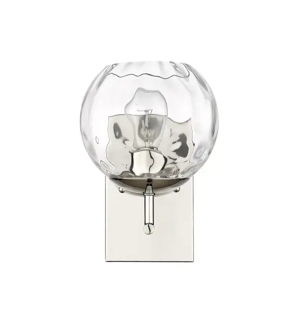 Mackenzie 1-Light Bath Sconce in Polished Nickel - Image 1