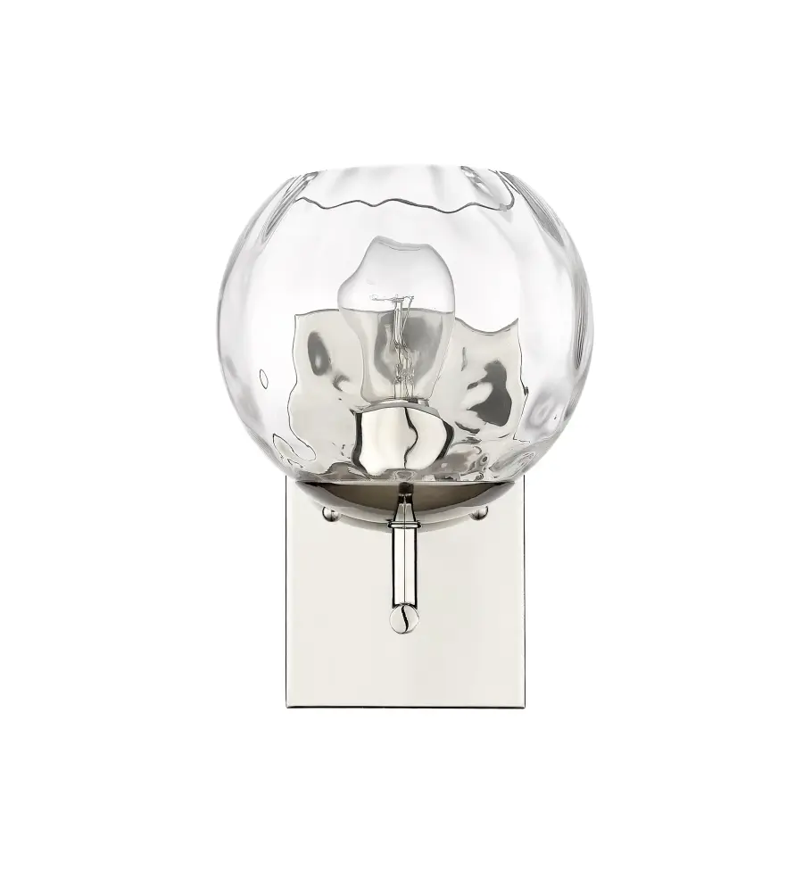 Mackenzie 1-Light Bath Sconce in Polished Nickel - Image 1