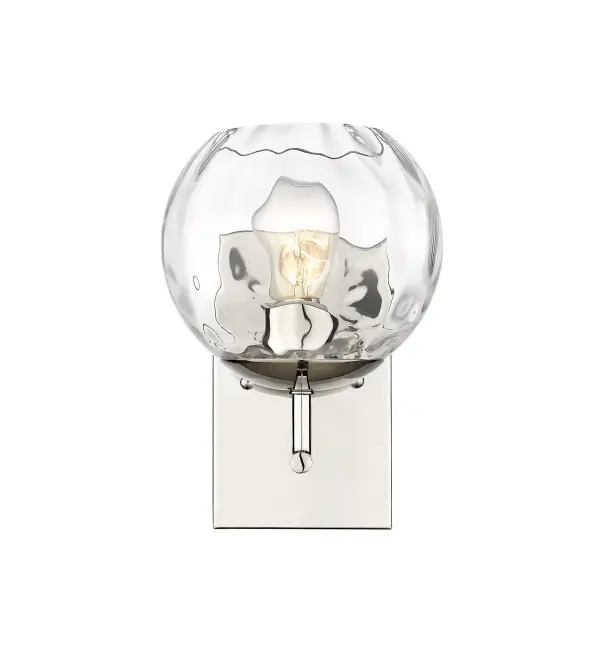 Mackenzie 1-Light Bath Sconce in Polished Nickel - Image 2